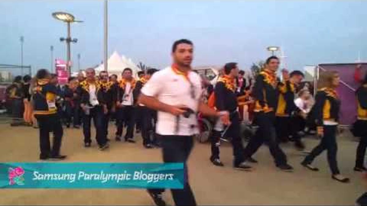IPC Blogger - Spain brought their own music!, Paralympics 2012