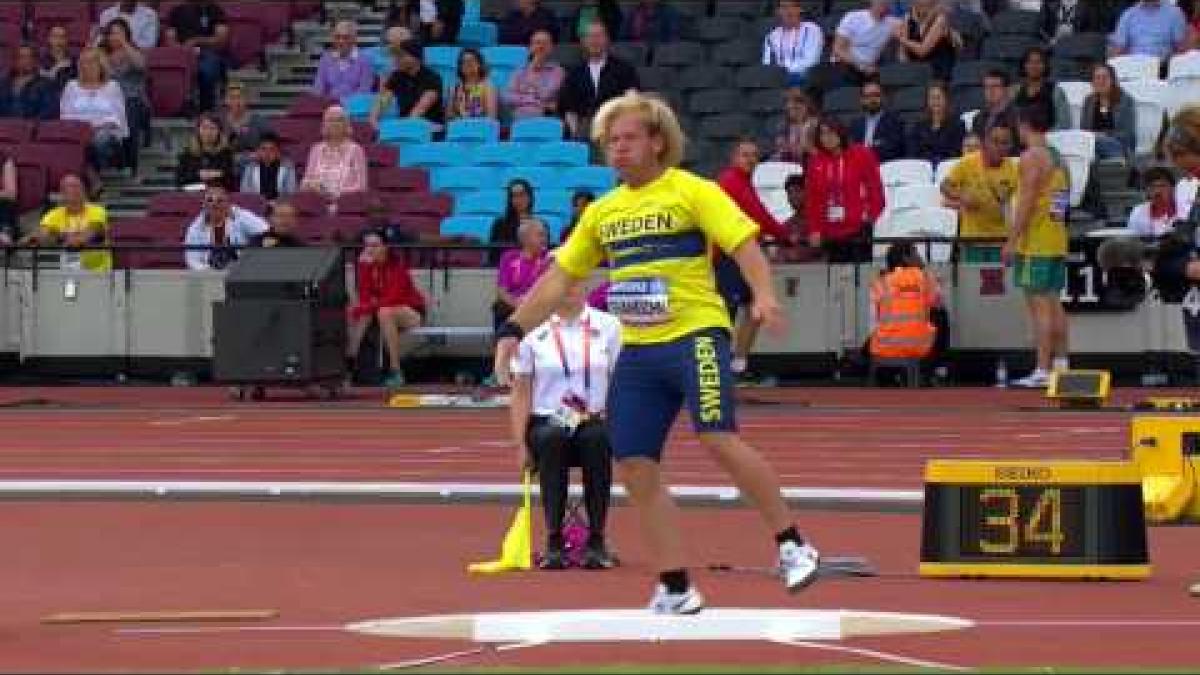 Victor SVANESOHN (BRONZE) Men’s Shot Put F38 |Final | London 2017 World Para Athletics Championships