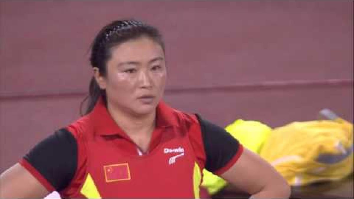 Women's discus F44 | final |  2015 IPC Athletics World Championships Doha