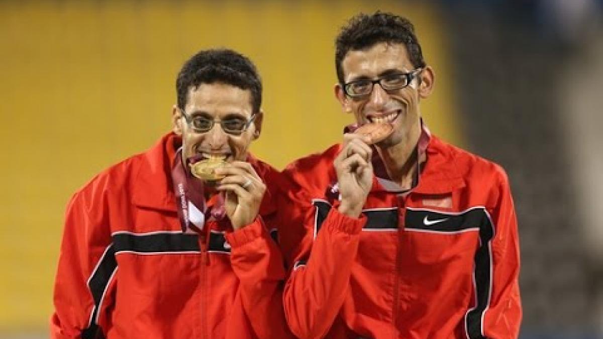 Men's 1,500m T13 | Victory Ceremony |  2015 IPC Athletics World Championships Doha