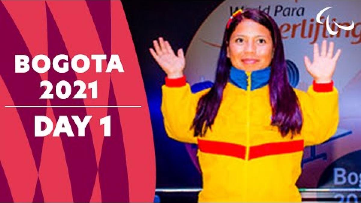 Bogota 2021 |  Day 1 | Women's up to 41kg, 45 kg, 50kg, 55kg & 61kg | WPPO WC | Paralympic Games