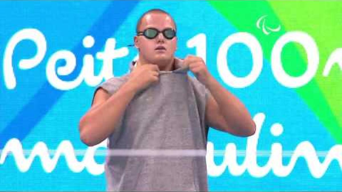 Swimming | Men's 100m Breaststroke SB5 final | Rio 2016 Paralympic Games