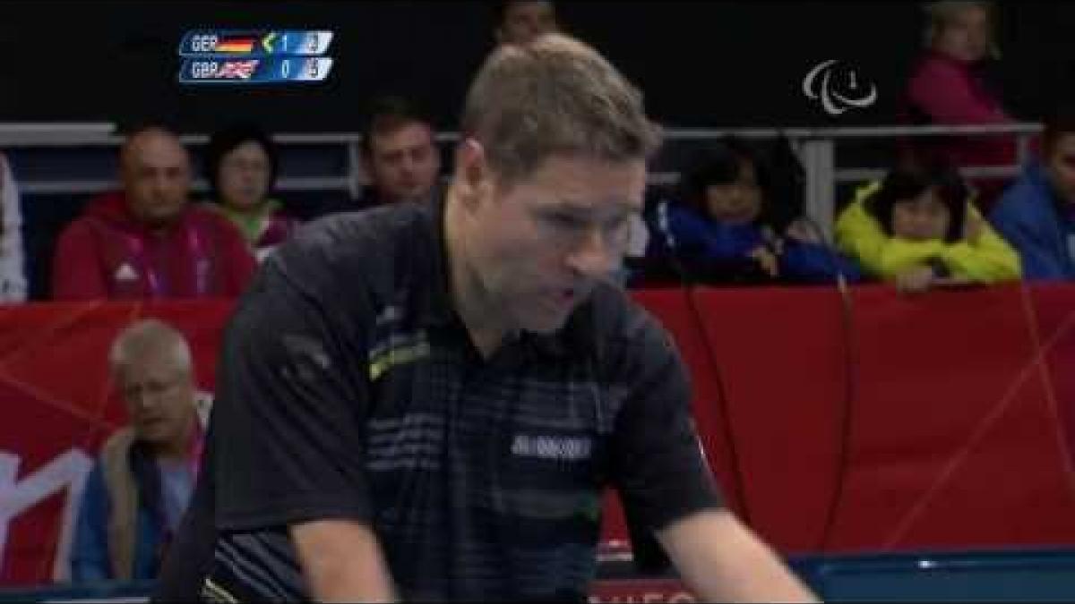 Table Tennis - GBR vs GER - Men's Singles - Cl 7 Gold Medal Match - London 2012 Paralympic Games.mp4