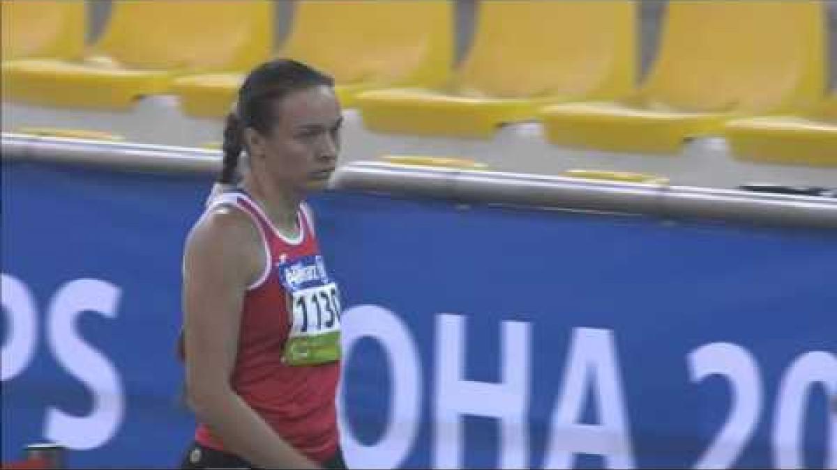 Women's 100m T12 | heat 3 |  2015 IPC Athletics World Championships Doha