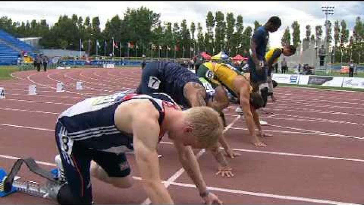 Men's 100m T44 - 2011 IPC Athletics World Championships