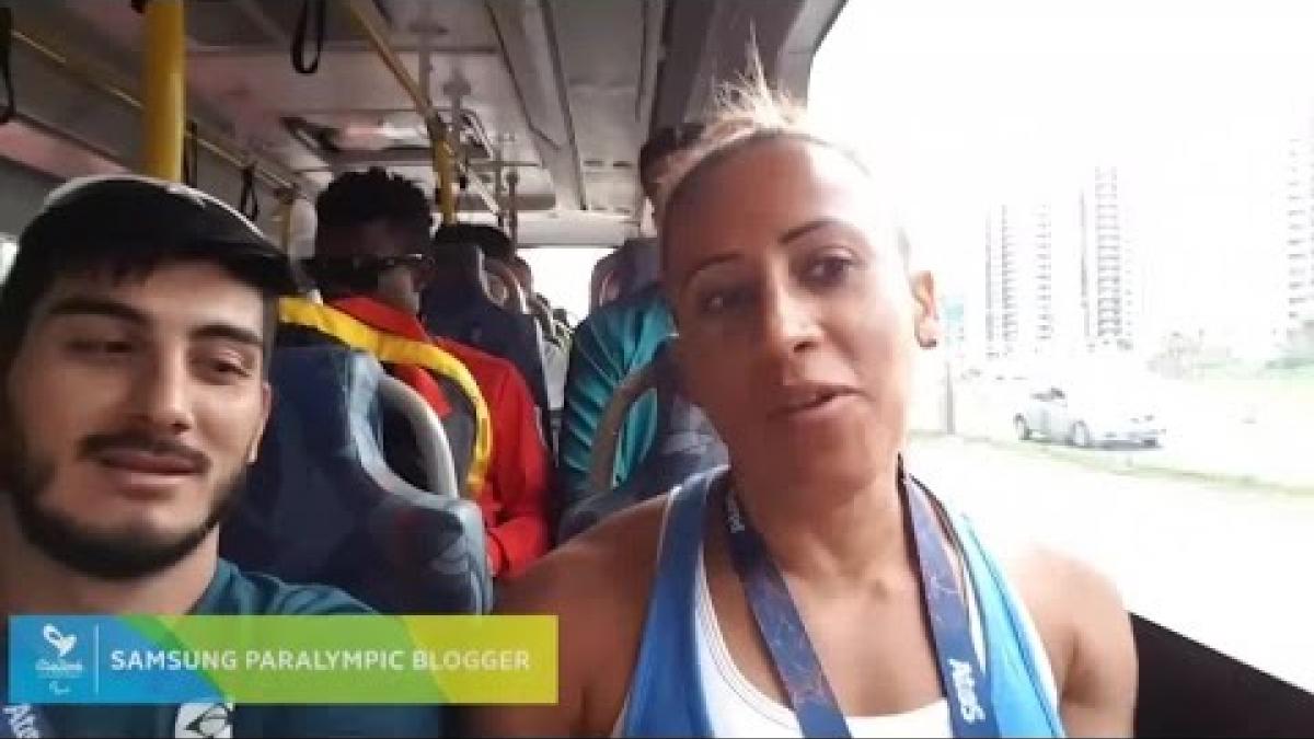 Penteado para a semifinal do 400metros. | Terezinha Guilhermina