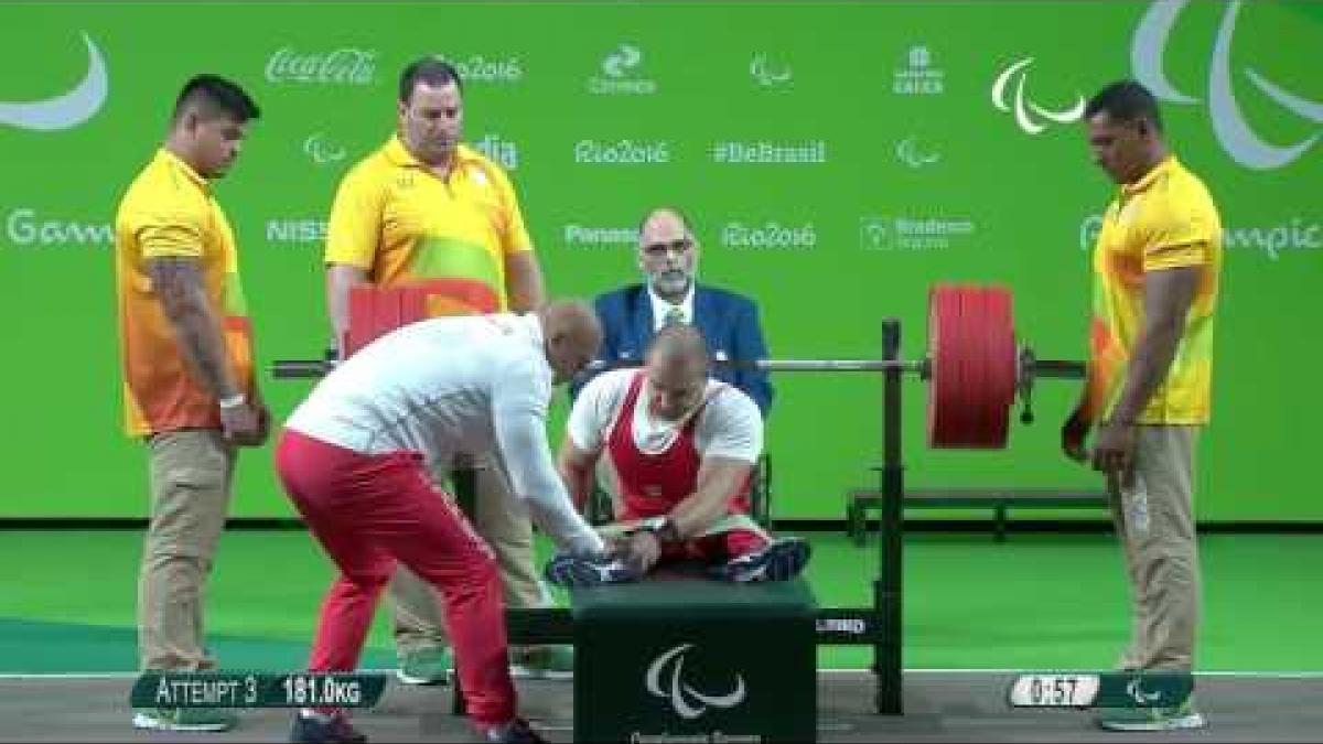 Powerlifting | TRYKACZ Marek | Men's -72kg | Rio 2016 Paralympic Games