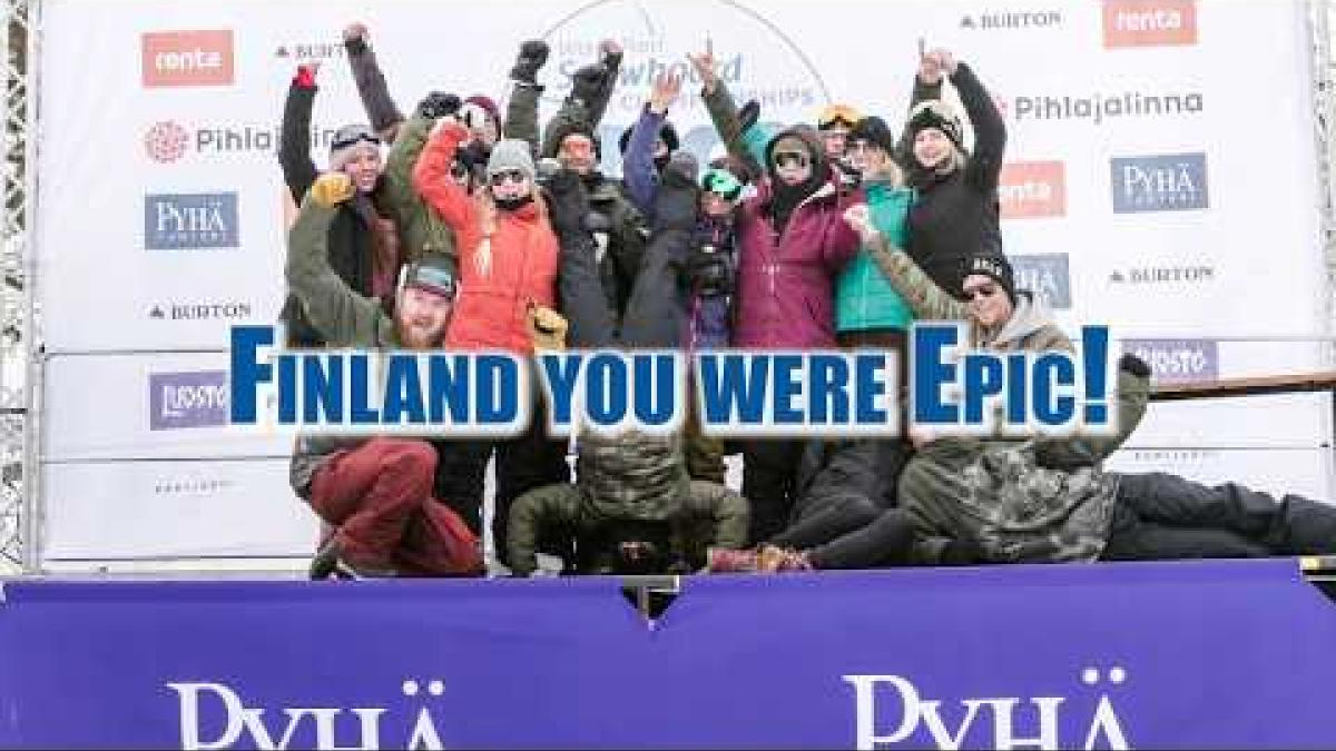 Pyha 2019 | Overall Highlights | World Para Snowboard