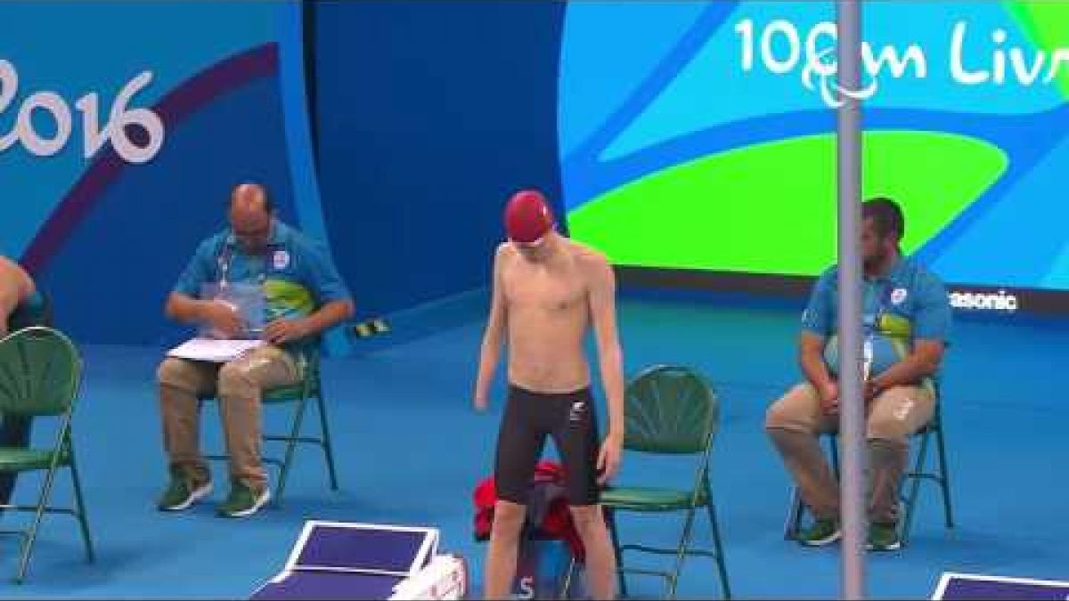 Swimming | Men's 100m Freestyle - S9 Heats Swim-off 1