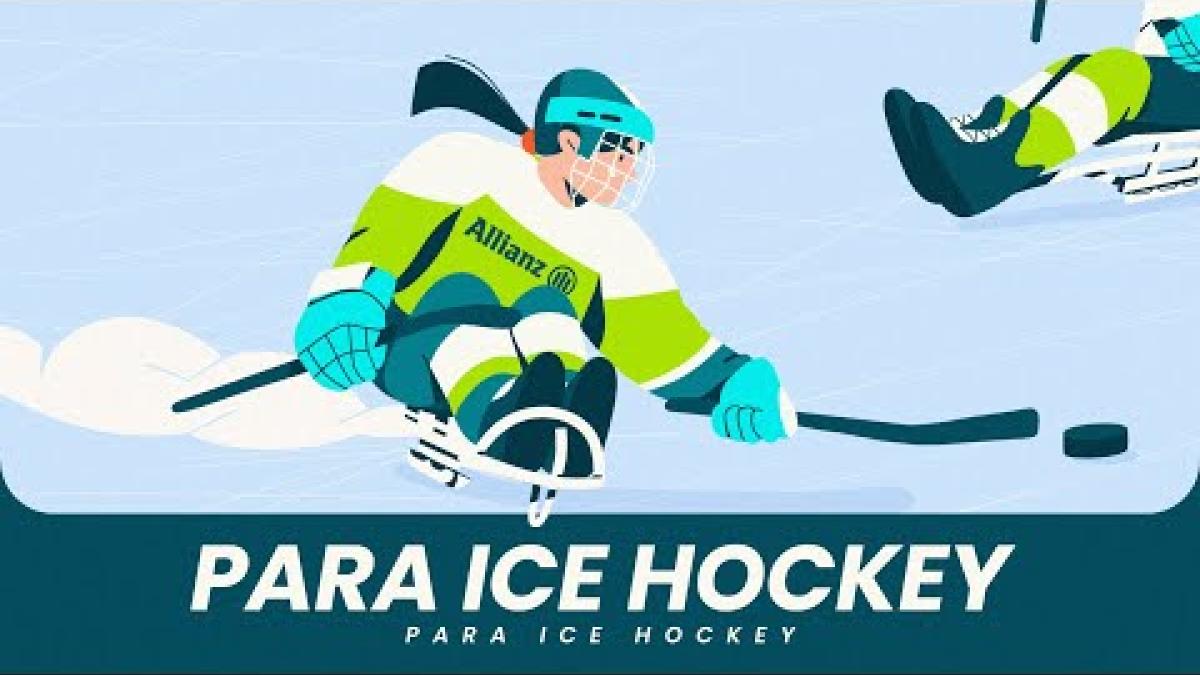 An Animated Sport Explainer video for Para ice hockey