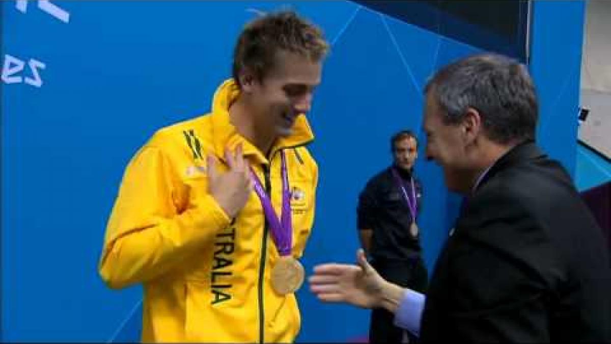 Swimming - Men's 200m Individual Medley - SM9 Victory Ceremony - London 2012 Paralympic Games