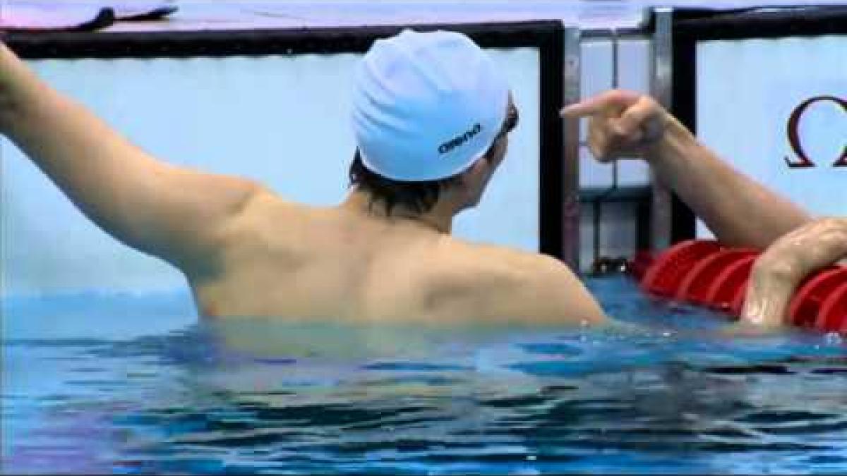 Swimming - Men's 100m Freestyle - S11 Heat 2 - 2012 London Paralympic Games