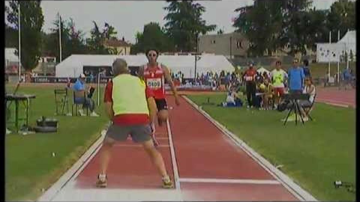 Athletics - men's long jump T11 final - 2013 IPC Athletics World Championships, Lyon