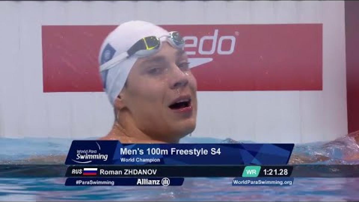 Men's 100m Freestyle S4 Final | London 2019