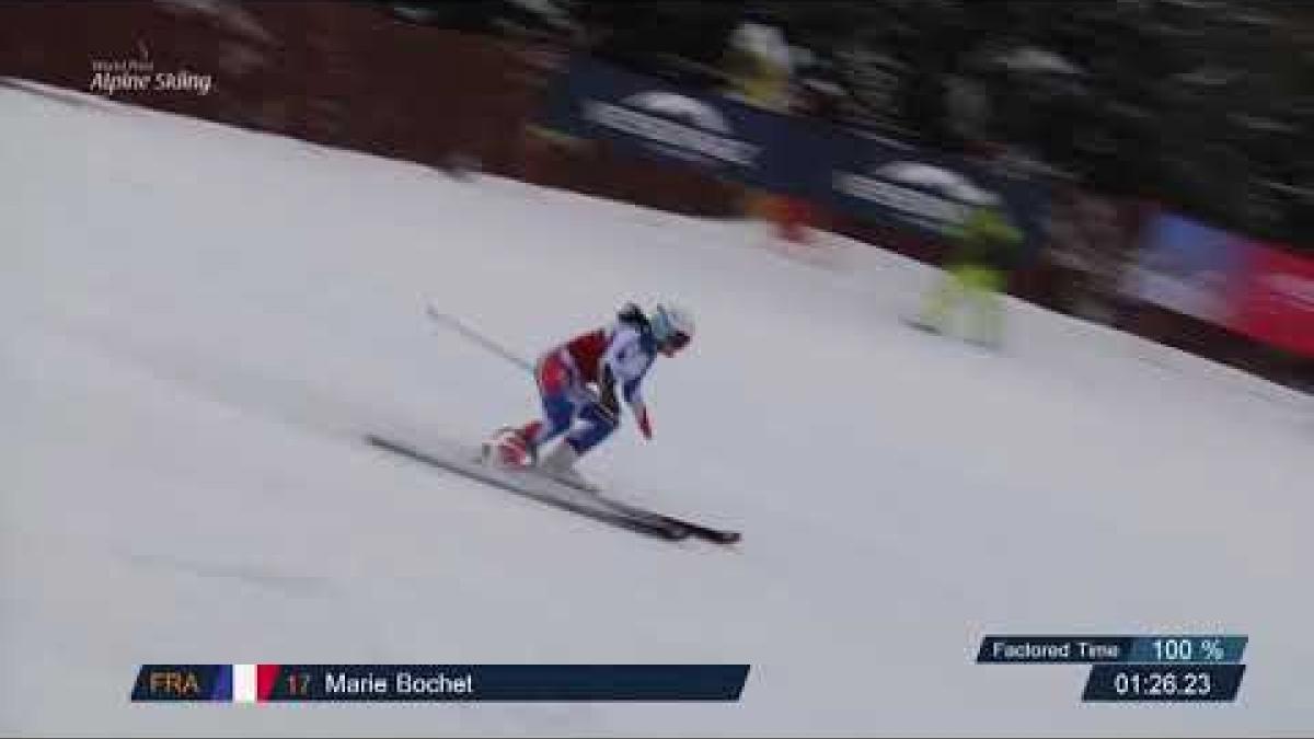 Marie Bochet - 1st women's Giant Slalom standing - Veysonnaz