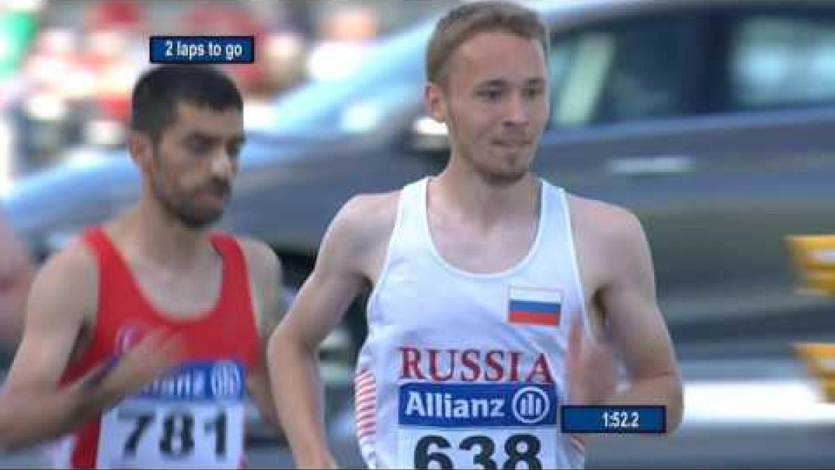 Men's 1500 m T13 | final | 2016 IPC Athletics European Championships Grosseto