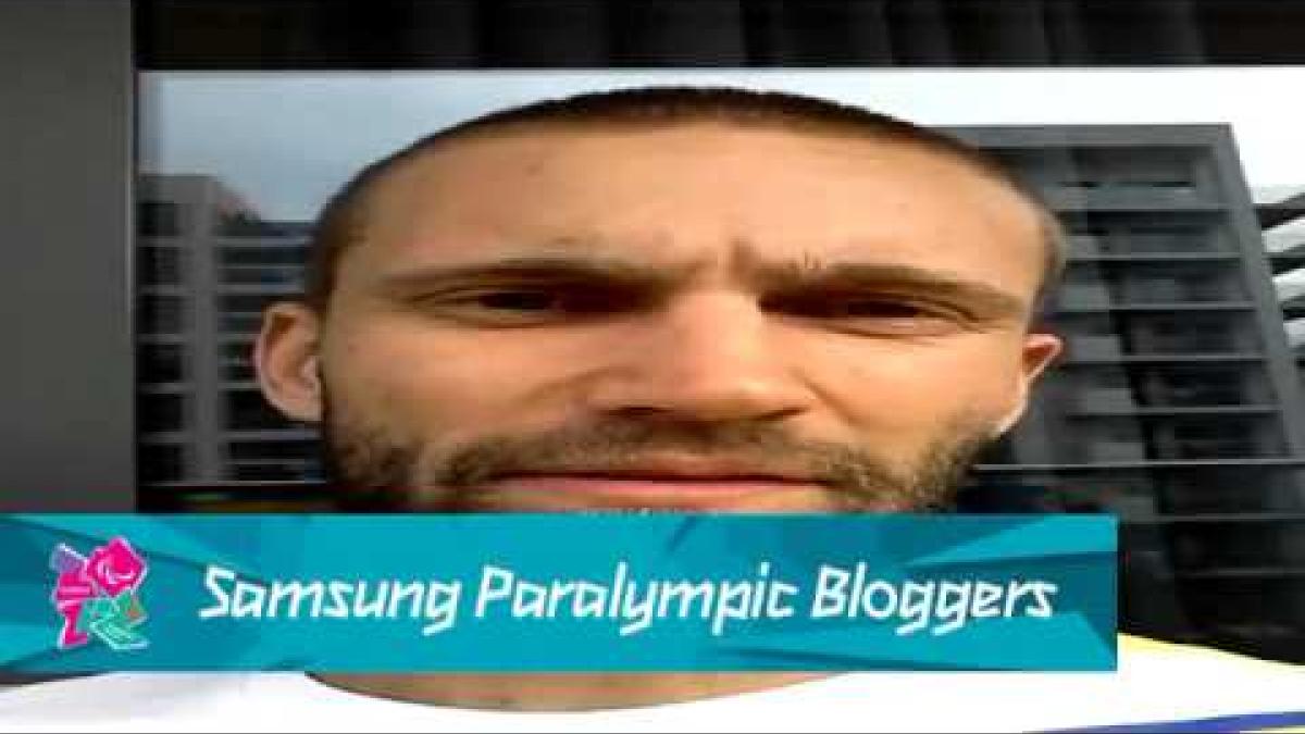 Niklas Hultqvist - Chillin on the balcony, Paralympics 2012