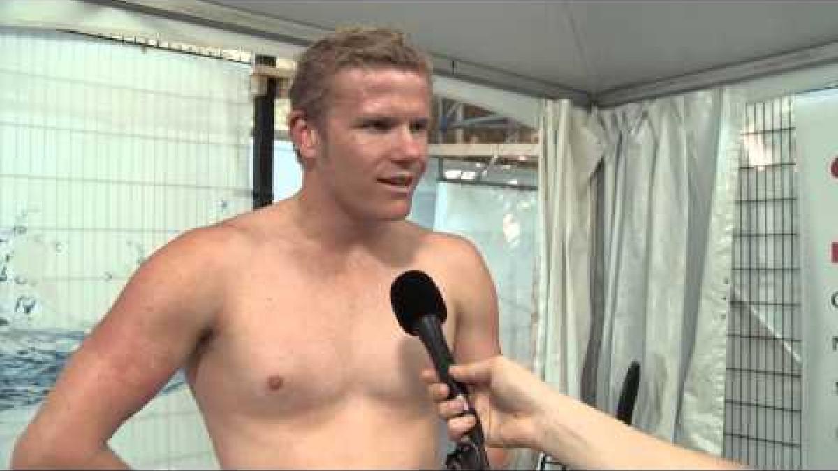 Cameron Leslie, New Zealand - Men's 150m Individual Medley SM4