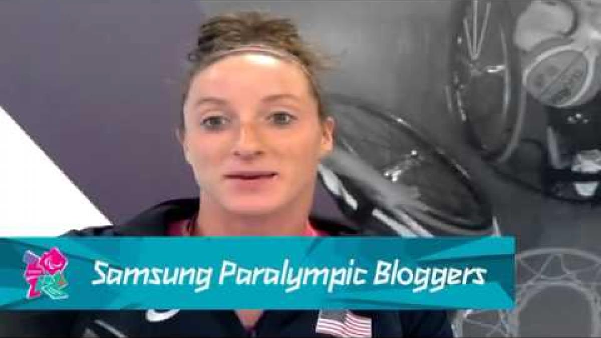 Tatyana McFadden - Tatyana's first day, Paralympics 2012
