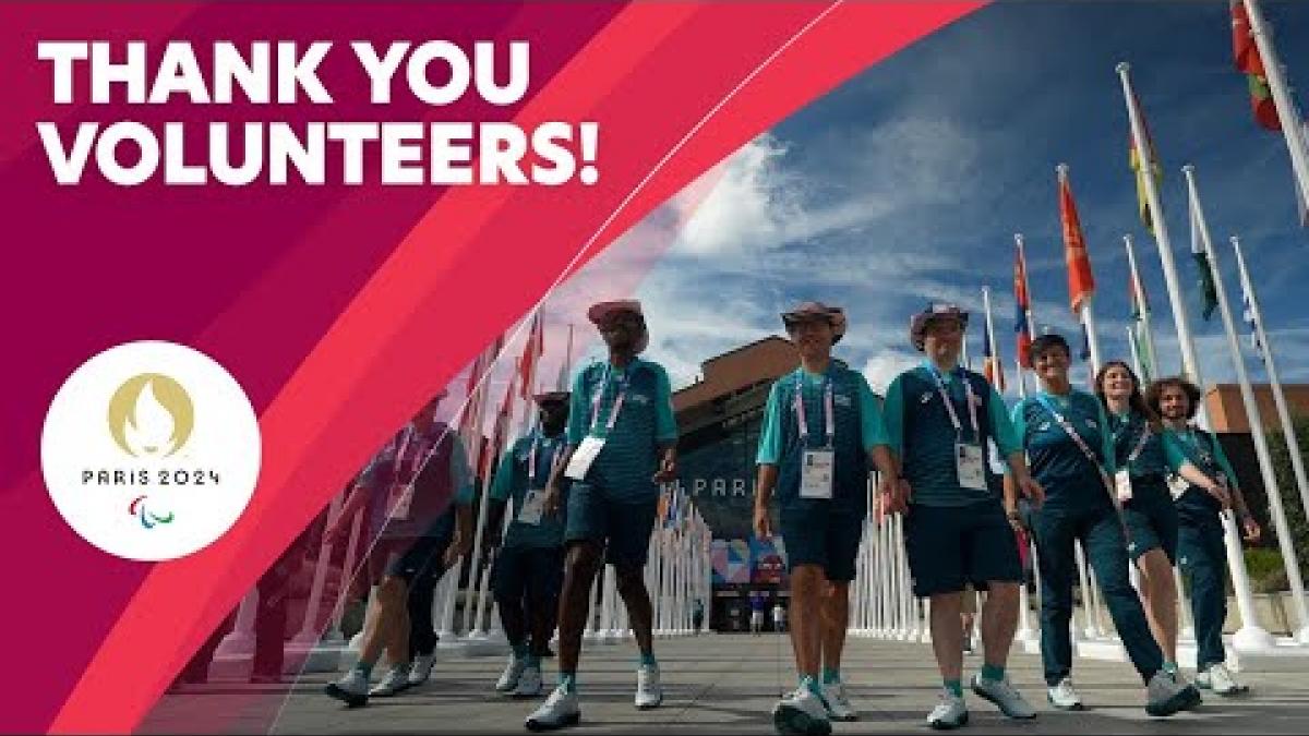 Paris 2024: Thank You To The Volunteers! ❤️