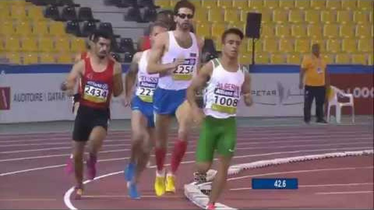 Men's 800m T13 | final |  2015 IPC Athletics World Championships Doha