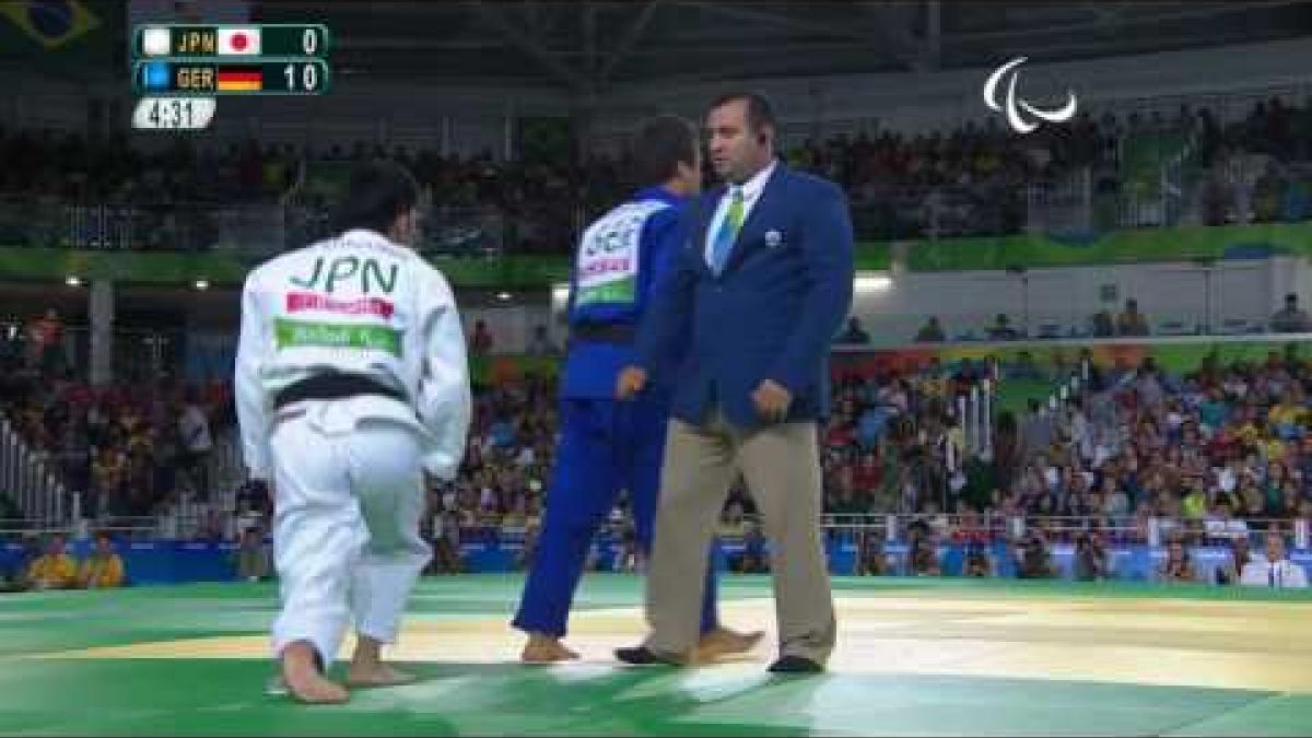 Judo | Japan v Germany | Men's -73kg Bronze Medal Contest B | Rio 2016 Paralympic Games