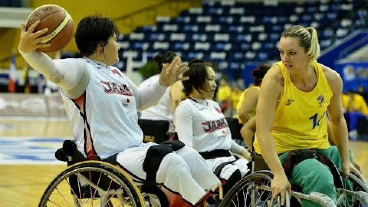 Japan v Brazil highlights | 2014 IWBF Women's World Wheelchair Basketball Championships