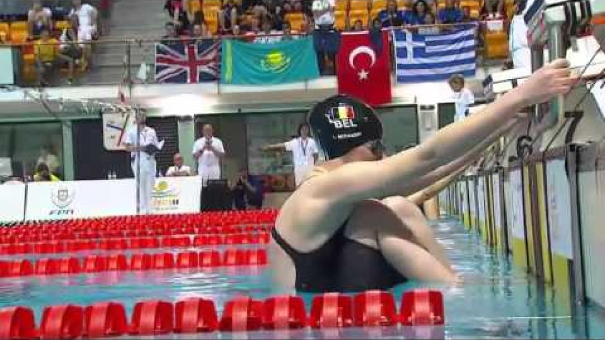 Women's 100m Backstroke S8 | Final | 2016 IPC Swimming European Open Championships Funchal