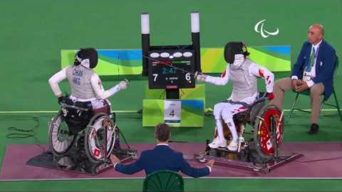 Wheelchair Fencing | Hong Kong, China v China Women's Foil Bronze Medal Match |