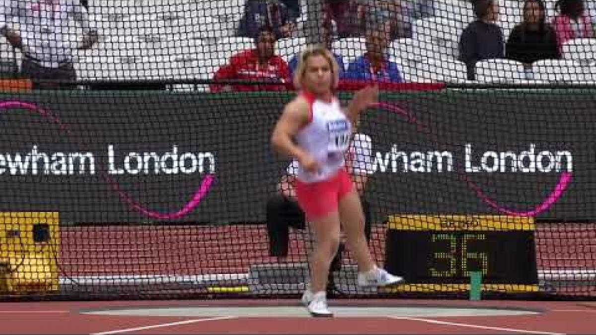 Raoua Tlili | Gold – Women’s Discus F41 Final | London 2017 World Para Athletics Championships