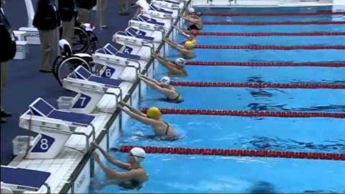 Swimming   Women's 100m Backstroke   S7 Final   2012 London Paralympic Games