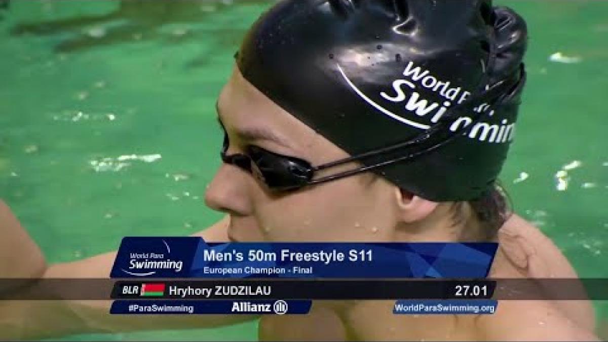 Men's 50m Freestyle S11 Final | Dublin 2018