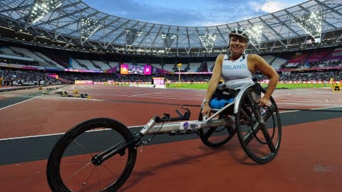 Women’s 100m T54 |Final|London 2017 World Para Athletics Championships