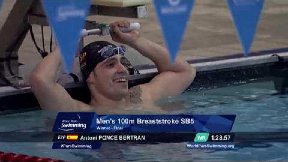Men's 100 m Breaststroke SB5 | Final | Mexico City 2017 World Para Swimming Championships
