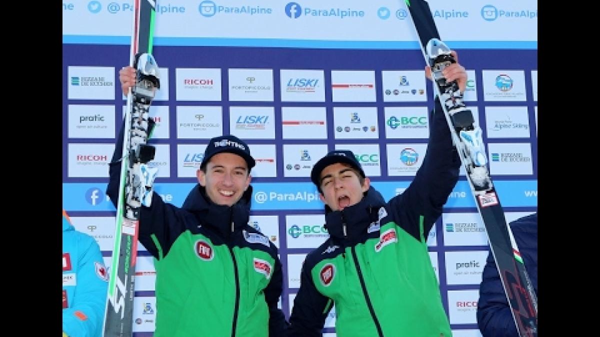 Men's VI | Super Combined 1st run |  2017 World Para Alpine Skiing Championships, Tarvisio