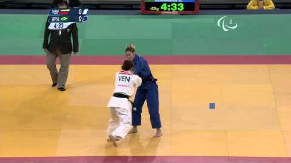Judo - Women -63 kg Bronze Medal Contest A - 2012 London Paralympic Games