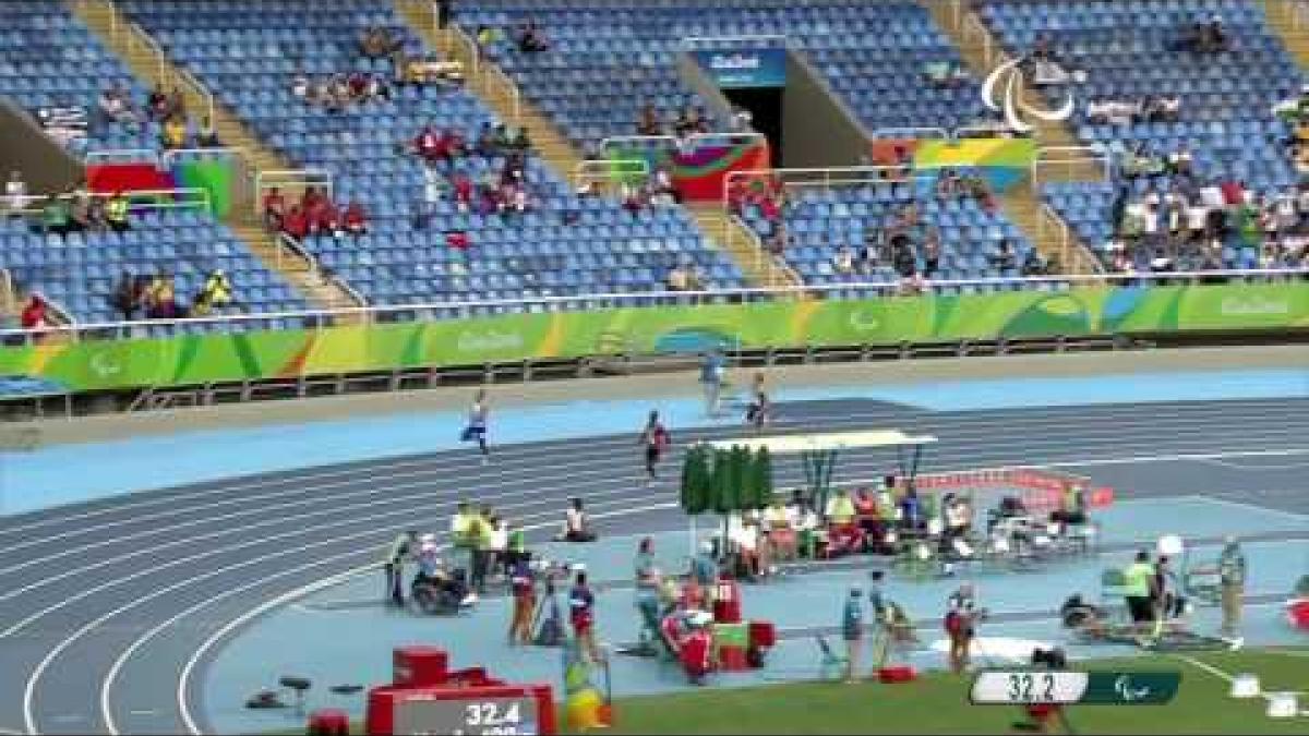 Athletics | Men's 400m  T12 Round 1 heat 4 | Rio 2016 Paralympic Games
