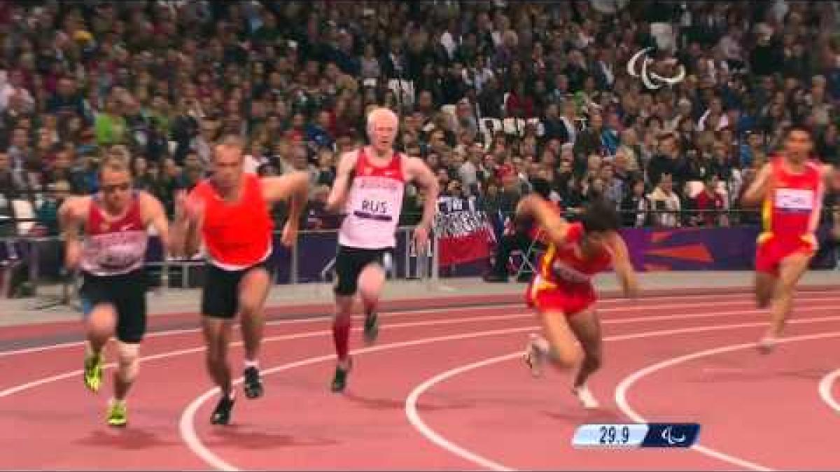 Athletics - Men's 4x100m - T11/T13 Final - London 2012 Paralympic Games