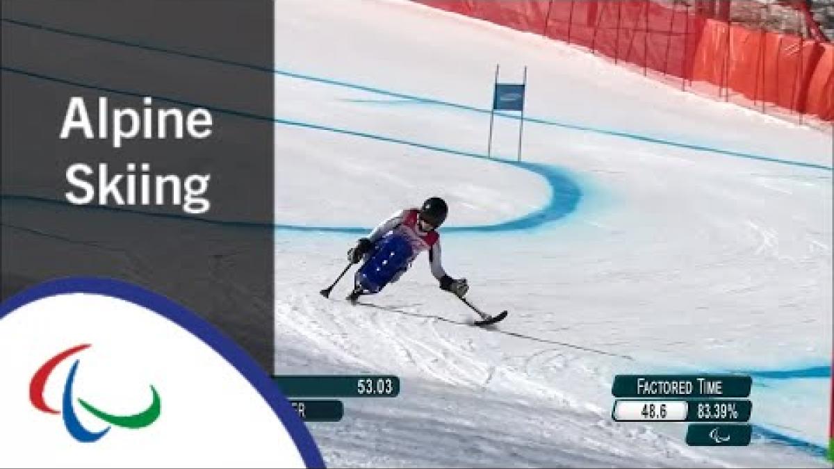 Anna SCHAFFELHUBER | Super-G | PyeongChang2018 Paralympic Winter Games