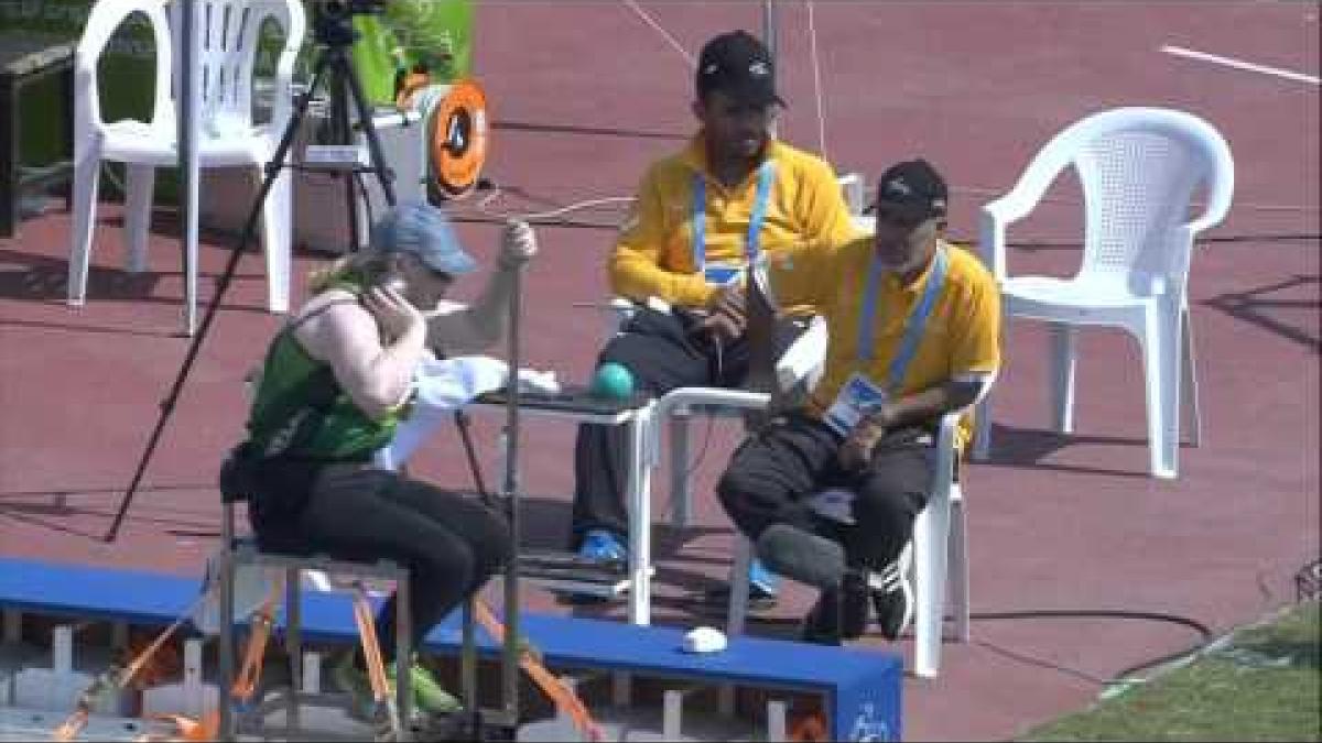 Women's shot put F53 | final |  2015 IPC Athletics World Championships Doha