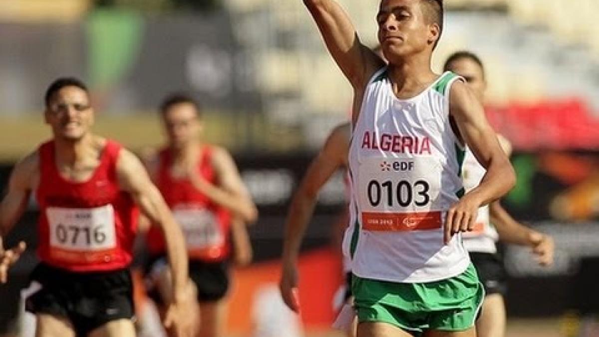 Athletics -  men's 800m T13 final  - 2013 IPC Athletics World Championships, Lyon