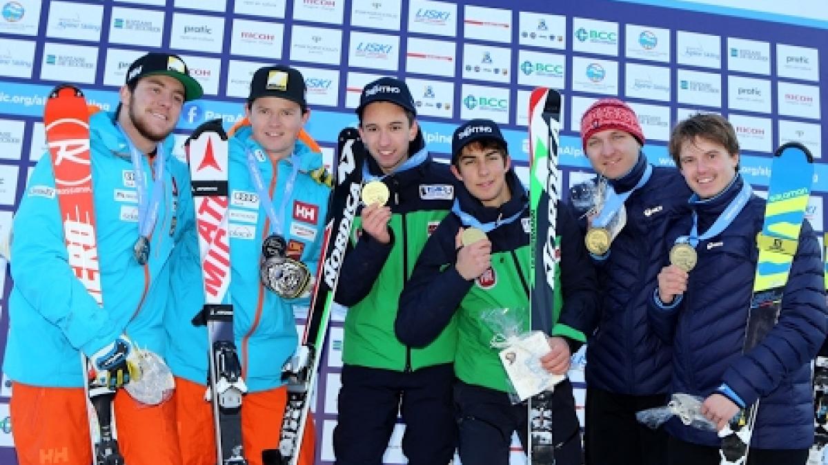 Men's VI | Super Combined 2nd run |  2017 World Para Alpine Skiing Championships, Tarvisio