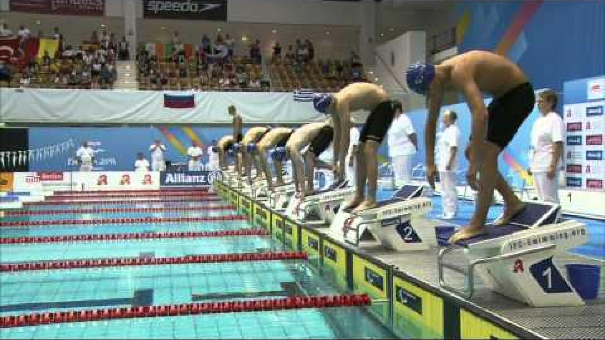 Men's 50m Freestyle S13 - 2011 IPC Swimming European Championships