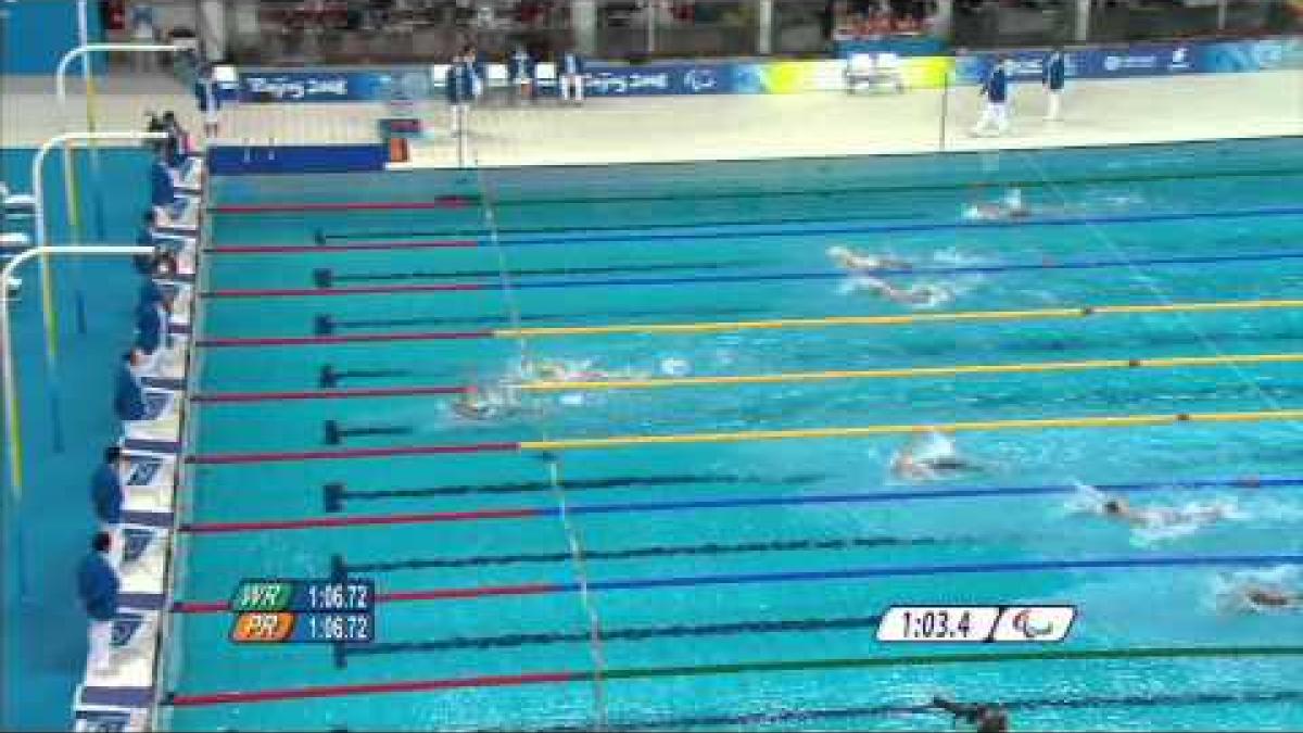 Swimming Men's 100m Backstroke S8 - Beijing 2008 Paralympic Games