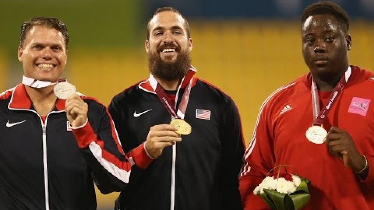 Men's discus F44 | final |  2015 IPC Athletics World Championships Doha