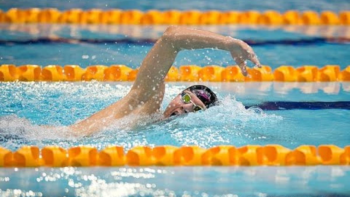 WORLD RECORD Men's 100m Freestyle S13 | Final | 2015 IPC Swimming World Championships Glasgow