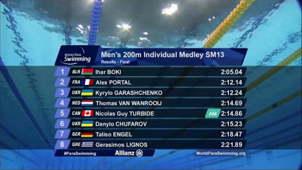 Men's 200m IM SM13 Final | London 2019