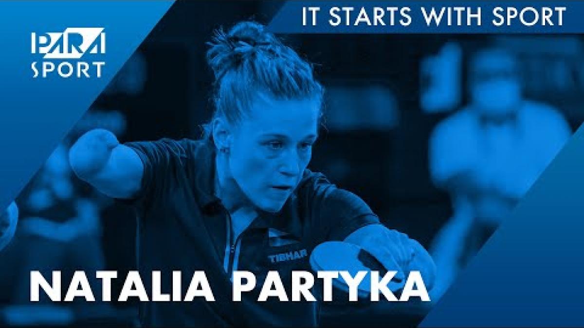 Natalia Partyka for It Starts With Sport series