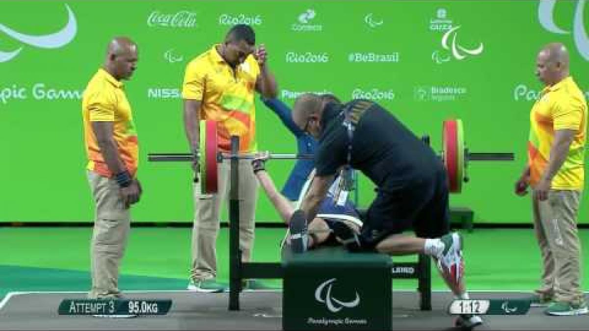 Powerlifting | BARBIERATO Martina | Women’s -55kg | Rio 2016 Paralympic Games