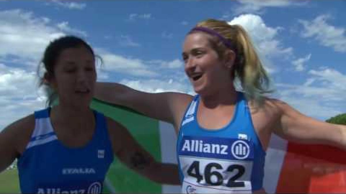 Women's 100 m T42 | final | 2016 IPC Athletics European Championships Grosseto